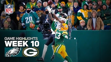 Philadelphia Eagles vs Green Bay Packers Game Highlights | 2025 NFL Season Week 10