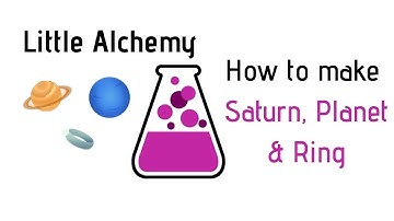 Little Alchemy-How To Make Saturn, Planet & Ring Cheats & Hints