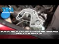 How to Replace Accessory Drive Belt Tensioner 2006-2011 Honda Civic