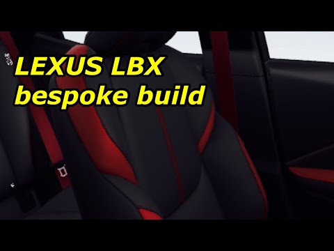 レクサスLBXのbespoke buildを試す！