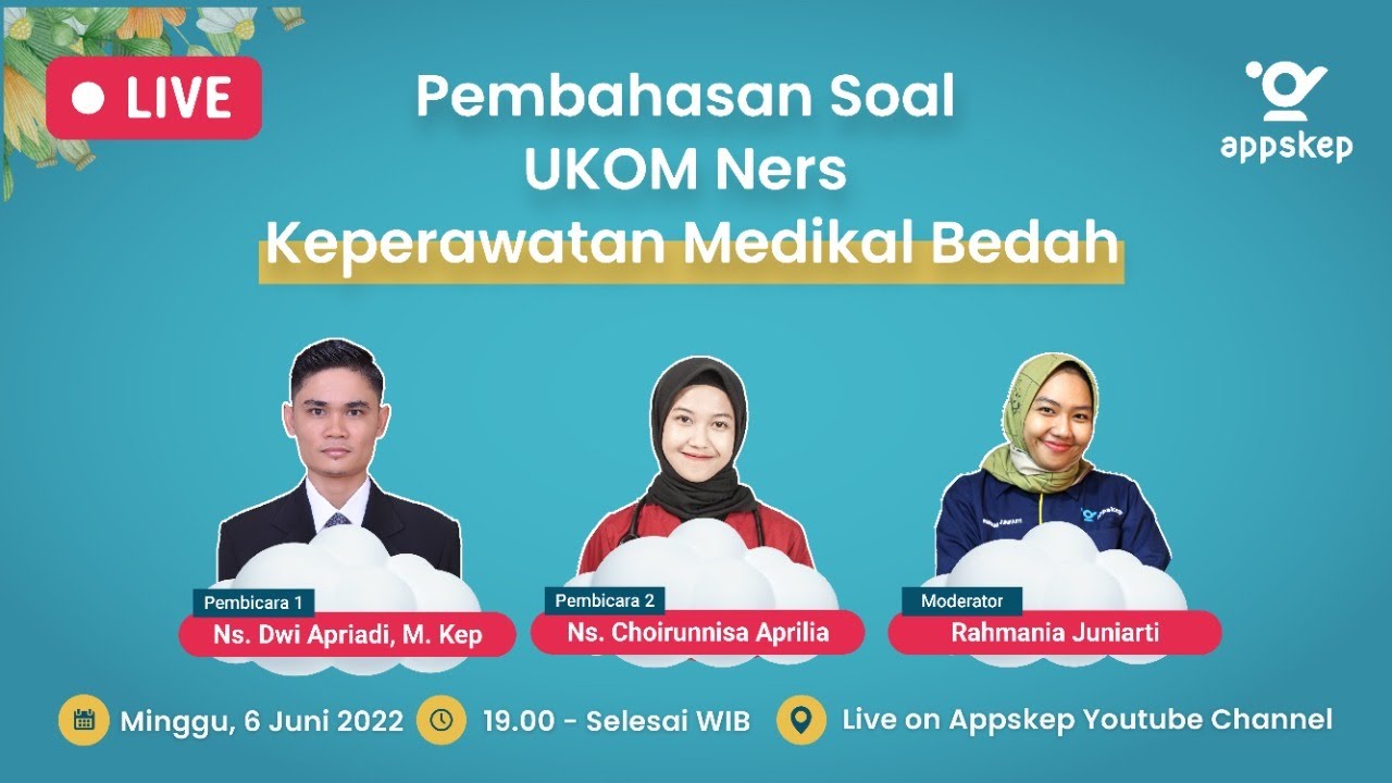 PEMBAHASAN SOAL UKOM NERS - KEPERAWATAN MEDIKAL BEDAH