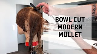 Bowl Cut Modern Mullet Tutorial | #creativityneverstops | Goldwell Education Plus