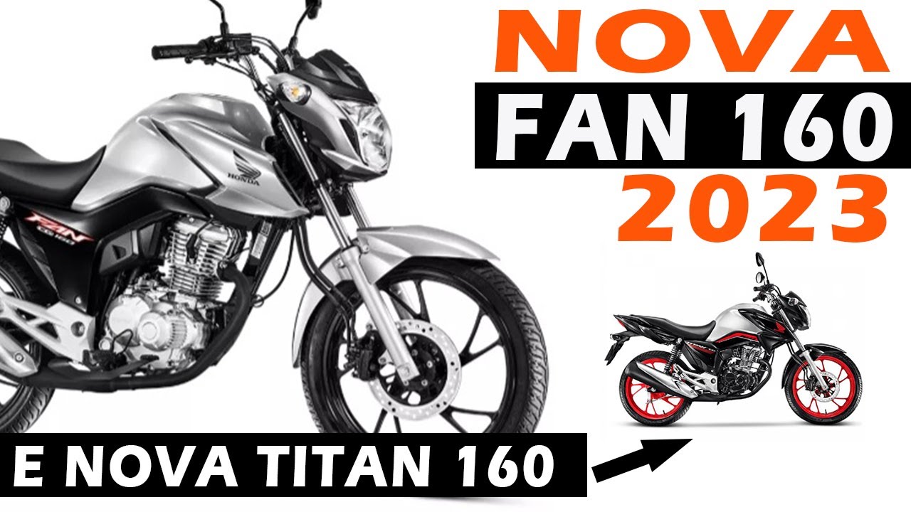 HONDA CG 160 FAN 2023 - PLUS MOTOS 