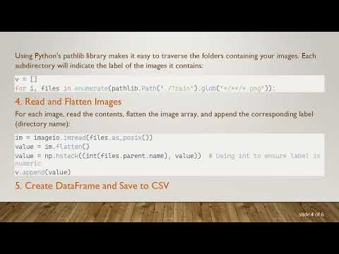 How to Convert Image Files to CSV with Labels in Python