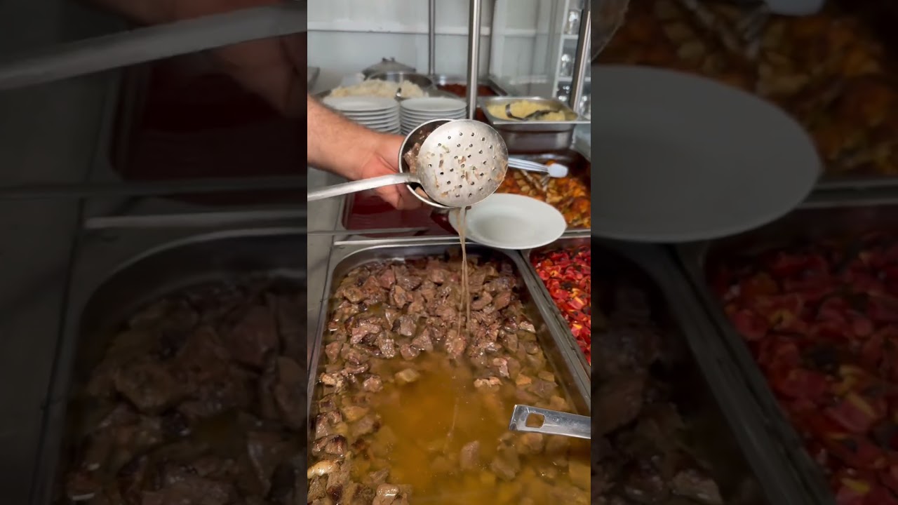 Şerbetli kavurma #youtubeshorts #food #yemek