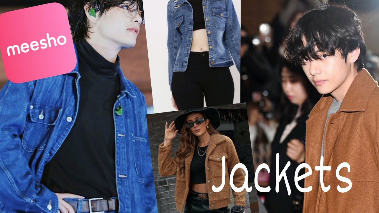 Kim Taehyung inspired jackets from Meesho 🦋 YouTube