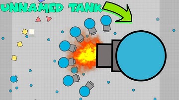 DIEPIO NEW UNNAMED TANK | DESTROYER CLASS TANK UPDATE (Diep.io Moments)