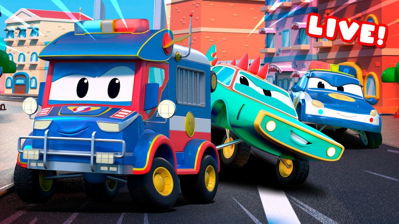 🔴LEEF! Krokomile steelt de taart! Super Truck leert de kracht van delen 😊 🚗