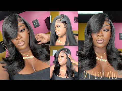 🔥4-in-1 PRE-MAX WIG😍| YAKI Straight Wig Install with layers and Flips🔥| My First Wig