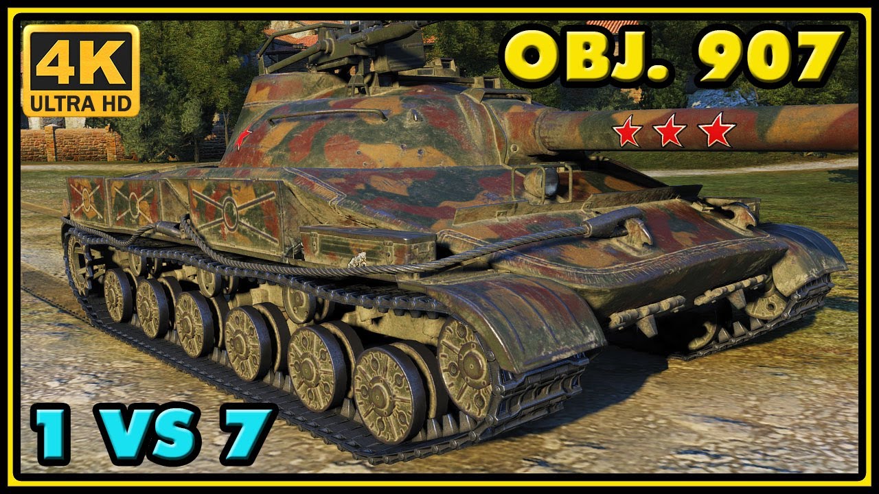 youtube gaming name generator Object 907 - 10 Kills - 10,3K Damage - 1 VS 7 - World of Tanks Gameplay