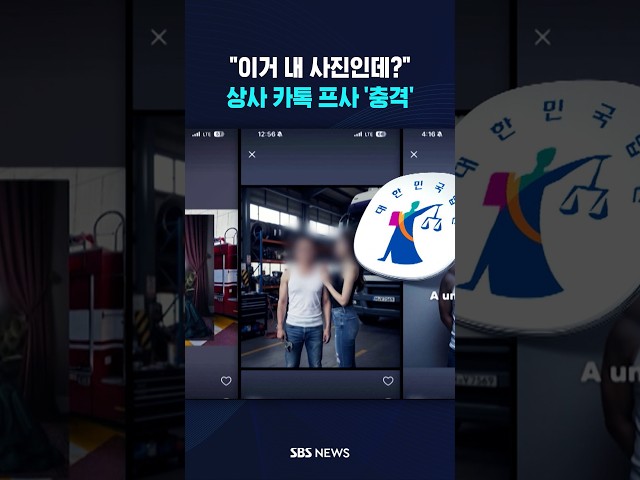 "내 사진인데?" 상사 카톡 프사 '충격' #shorts
