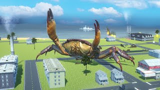 超巨大化して街を破壊できるカニシミュレータ【Attack of the Giant Crab】