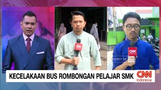 Update Terkini Kondisi Korban Kecelakaan Bus Rombongan Pelajar SMK di Subang dan Depok｜CNN Indonesia