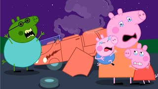 Daddy Pig Turns Into ZOMBIE | Peppa Pig Funny Animation