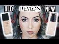 Foundation Friday! REVLON COLORSTAY OLD FORMULA VS. NEW FORMULA First Impression Review