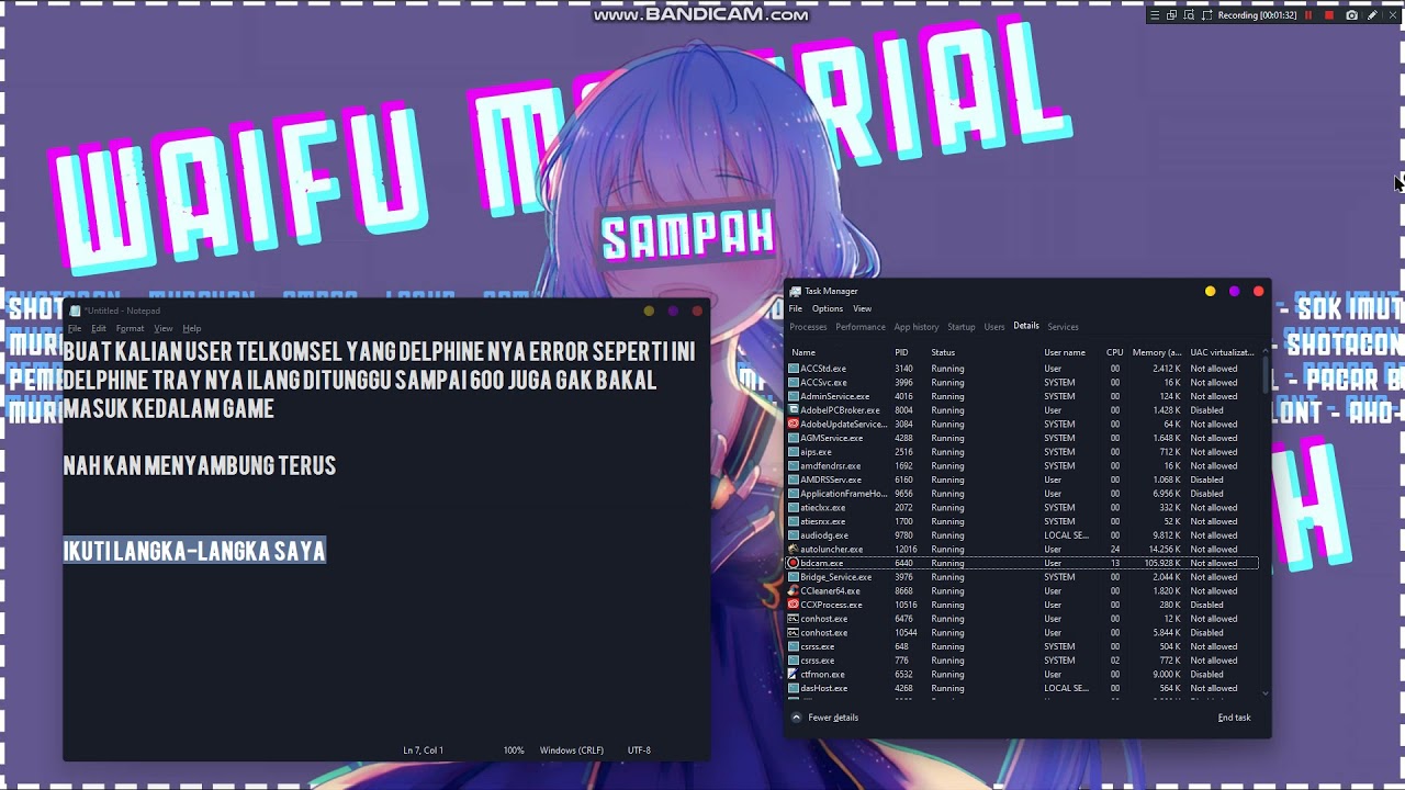 CARA MENGATASI LOST SAGA ORIGIN ERROR | DELPHINE TRAY ERROR | STACK MENGHUBUNGKAN KE SERVER