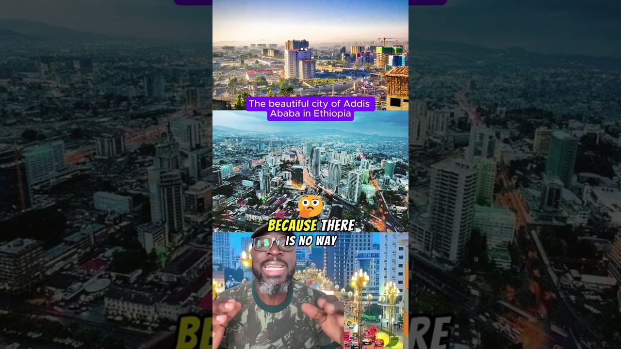 “Ideas being presented on the development of Addis Ababa city.”