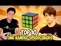 Top 10 3x3 One Handed Speedcubers 2017