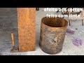 efeito aço corten feito mais fácil do mundo