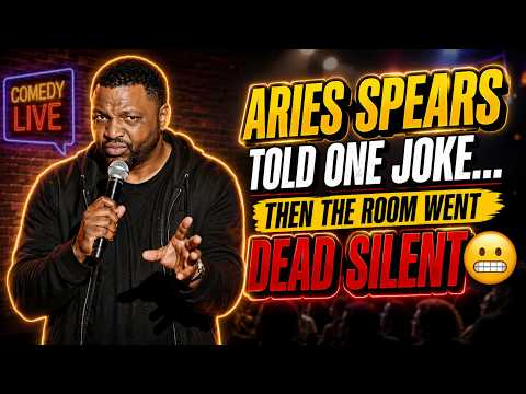 Aries Spears Told One Joke… Then the Room Went Dead Silent
