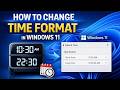 How To Change Time Format in Windows 11 From 24 to 12 ( 2026 )