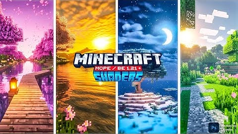 TOP 3 Best Shaders For Minecraft Bedrock And Minecraft PE
