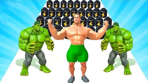 Muscle Rush All Levels Walkthrough Android IOS, Smash Running Games with Booster power Stage(93-98)