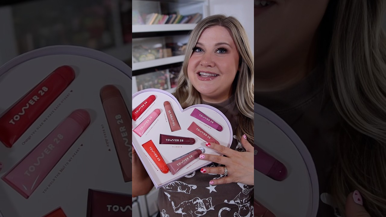 New Tower 28 Lip Balm Shades - Lets Try Them On! 💖🎀 