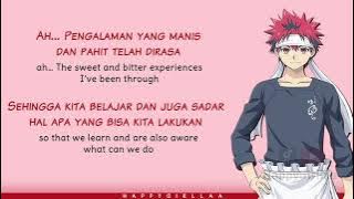 [Indonesia Cover] Kibou No Uta - Shokugeki No Souma - Food Wars (lirik & english sub)
