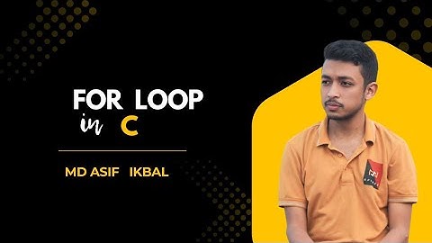 For Loop in C Bangla Tutorial | C Programming Bangla | Print 1 to 10 Using For Loop.