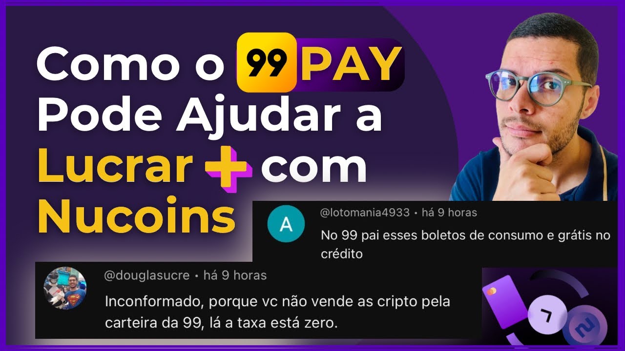 99PAY Funções - Estratégia p/ LUCRAR c/ NUCOINS e BOLETOS | Comprar BITCOIN  SEM TAXAS | RENDIMENTO