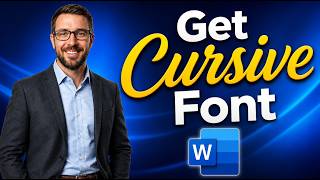 How To Get A Cursive Font On Microsoft Word Tech Vice 2026 Guide