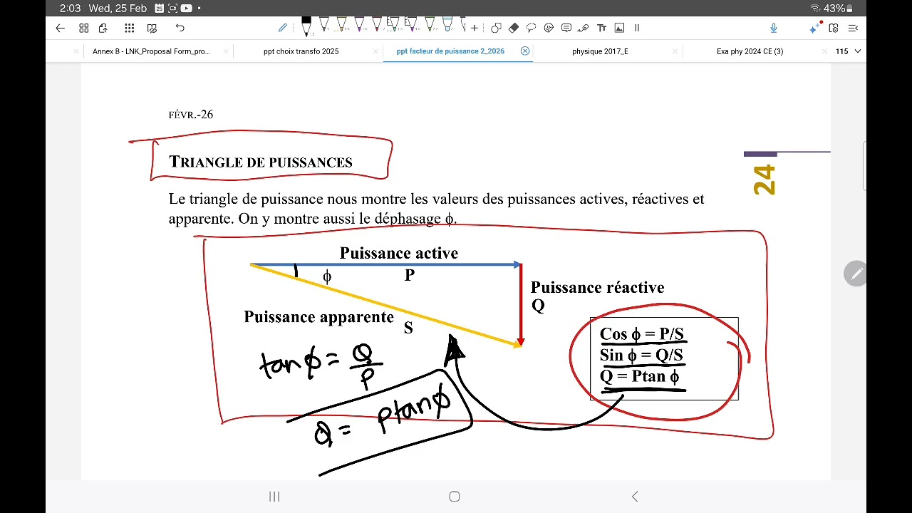 Relèvement du facteur de puissance - partie 1