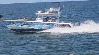Andrea's Toy & Logans Run Boats Head Through The Manasquan Inlet  - May 29th, 2026