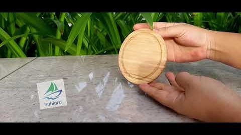 Lót ly/ Lót cốc bằng tre