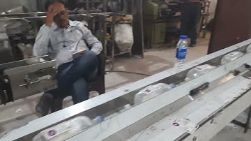 Combined sticker labelling with flow wrap for LVP and SVP complete packing line by Shri Balaji