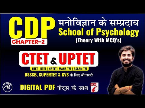 School of Psychology मनोविज्ञान के संप्रदाय ,  CTET, UPTET CDP  बाल विकास एवं शिक्षण CTET  CLASS-4