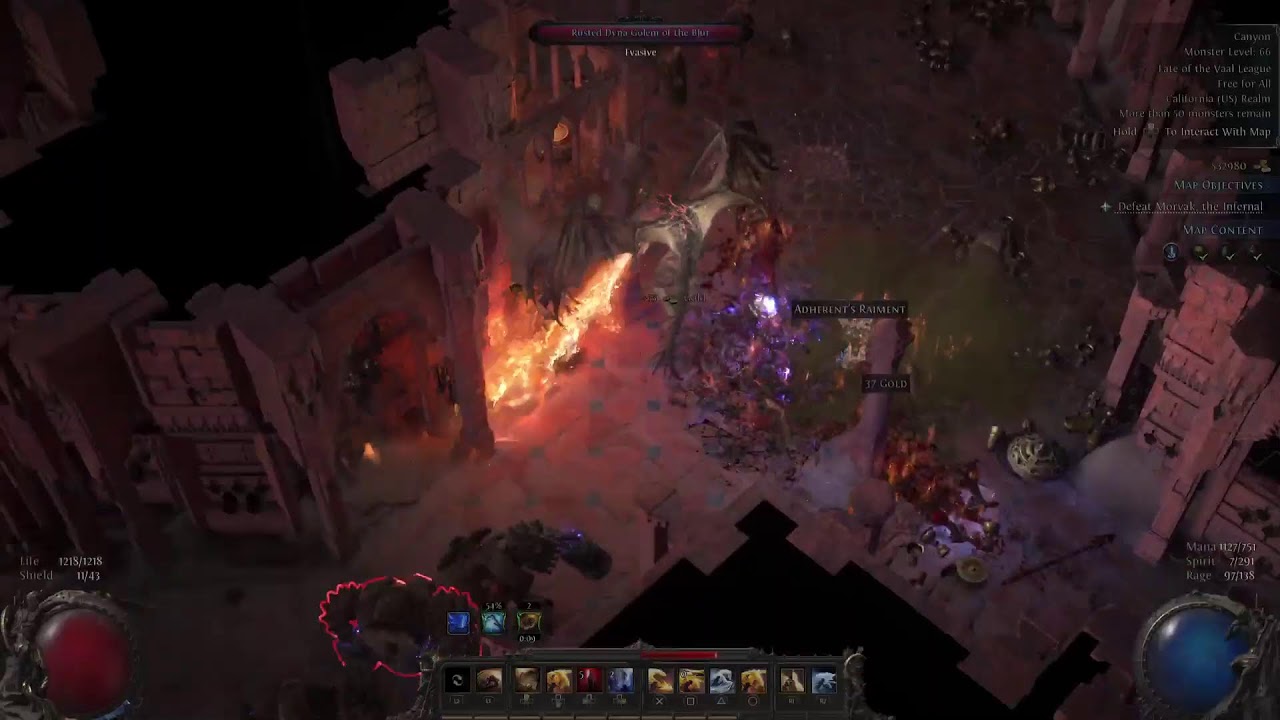 Breath of Fresh Death * [Lv71› ›»»?] Mapping› »Dungeon Dragon Crawler {DDC} New adventures in Poe2