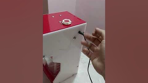 Máy rửa tay tự động - máy sát khuẩn tay không tiếp xúc - Giọng nói tiếng việt