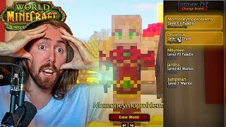 WoW x Minecraft Is Here | Asmongold Reacts