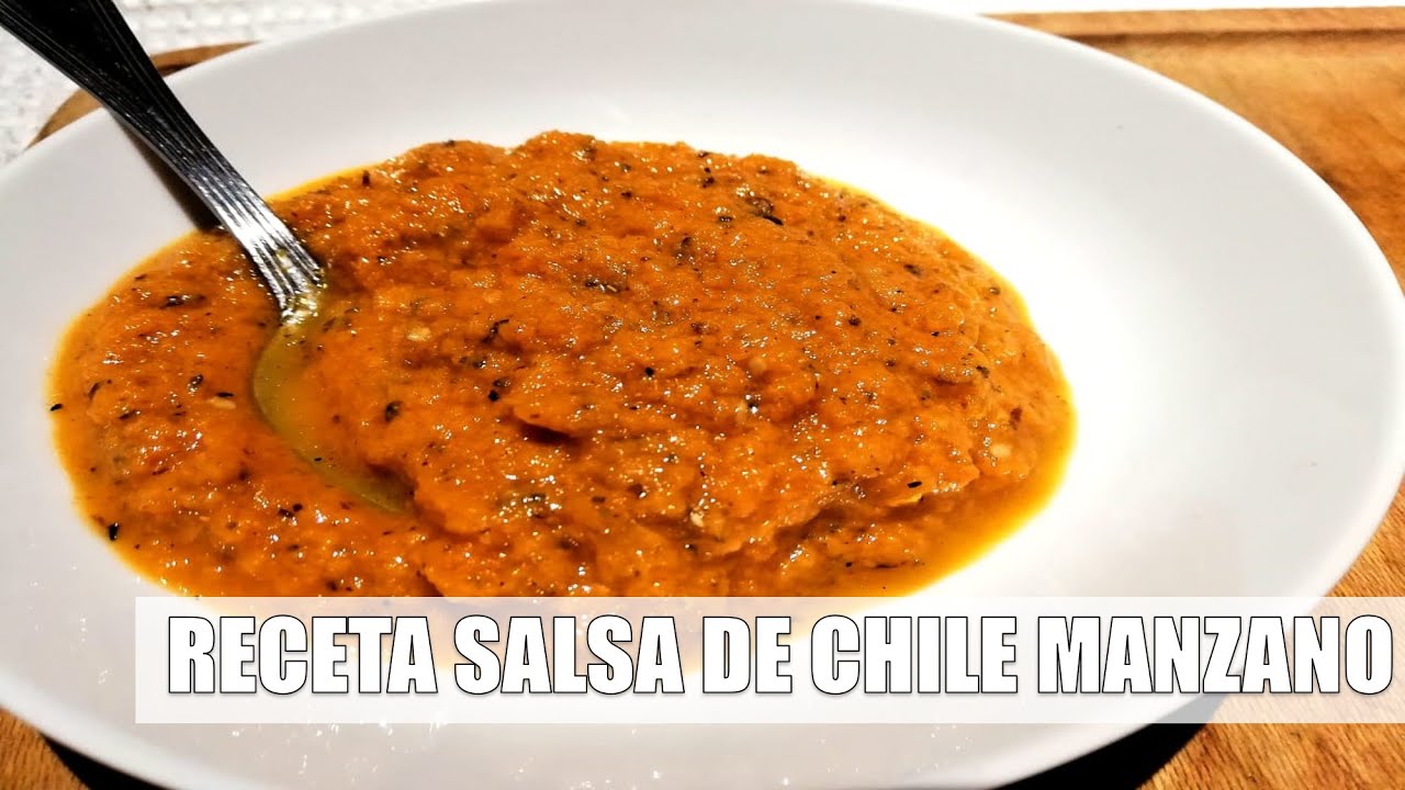 Receta de SALSA DE CHILE MANZANO, no te la pierdas !! ? PASIÓN A LA  PARRILLA - YouTube