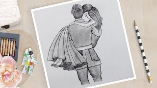 How to draw romantic couple step by | drawing easy . please subscribe
hutum...