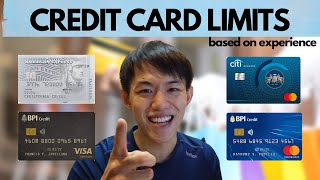 Credit Card Limits | Based on experience