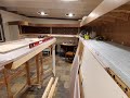 HO Scale Model Railroad Benchwork Construction. Layout Part 6
