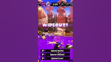 Solo WIPEOUT! #splatoon 3