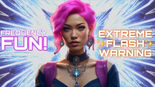 “Frequency Fun” | Laser Light Drum & Bass | Flow State Energy | Power EDM | Official Music Video