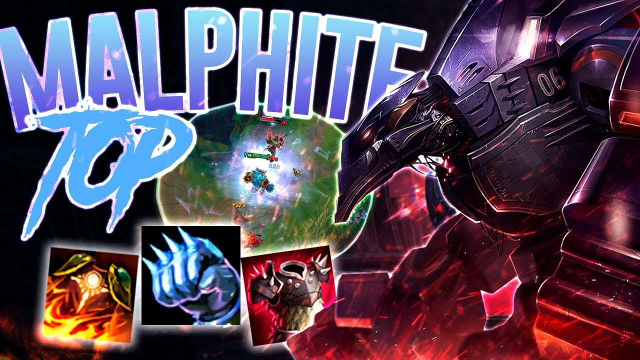 How Do You Stop This Malphite Build Malphite Top League Of Legends Youtube