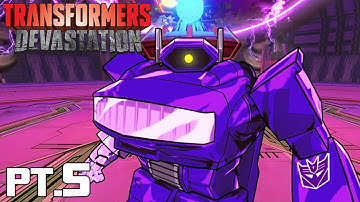 Shockwave | TRANSFORMERS: DEVASTATION Walkthrough Part 5 (FULL GAME) [PS4 PRO]
