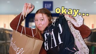 Shopping at Stores I NEVER GO INTO *fall haul & vlog*