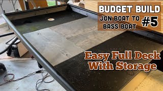 Building a Casting Deck for a Jon Boat | Budget Build